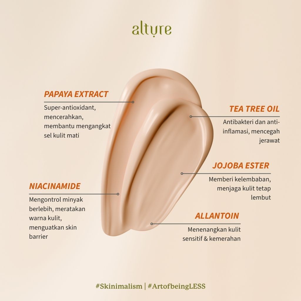 Alture Papaya Glow Multipurpose Tinted UV Shield SPF - Image 2